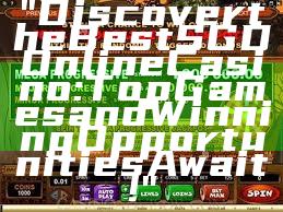 "Discover the Best SGD Online Casino: Top Games and Winning Opportunities Await!"